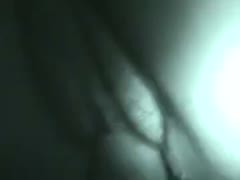 I show you my amazing slutwife's dripping muscular snatch up close.